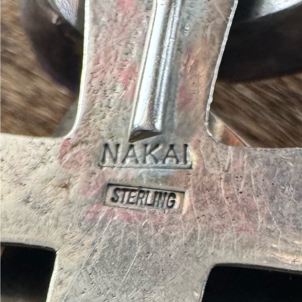 NAKAI Sterling Cross Pendant - Picture 4 of 5